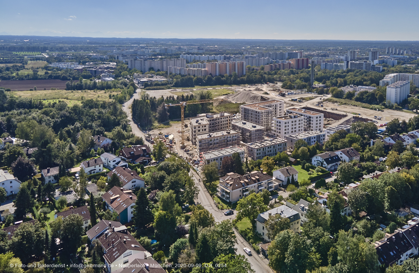 09.09.2020 - Baustelle Alexisqaurtier in Neuperlach