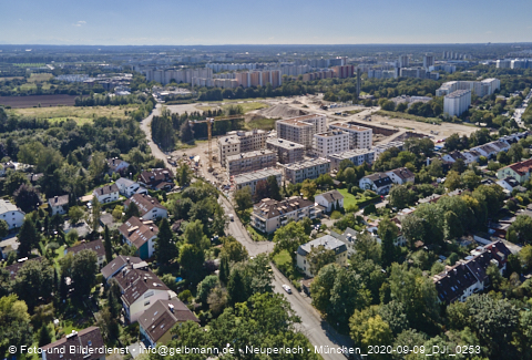 09.09.2020 - Marx-Zentrum, Studentenwohnheim, Wohnanlage Karl-Marx-Ring 52-62, KMR 53-57c Umgebung