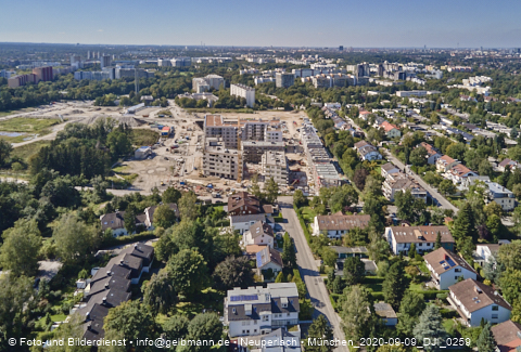 09.09.2020 - Marx-Zentrum, Studentenwohnheim, Wohnanlage Karl-Marx-Ring 52-62, KMR 53-57c Umgebung