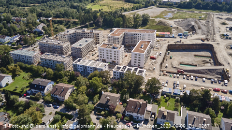 09.09.2020 - Marx-Zentrum, Studentenwohnheim, Wohnanlage Karl-Marx-Ring 52-62, KMR 53-57c Umgebung