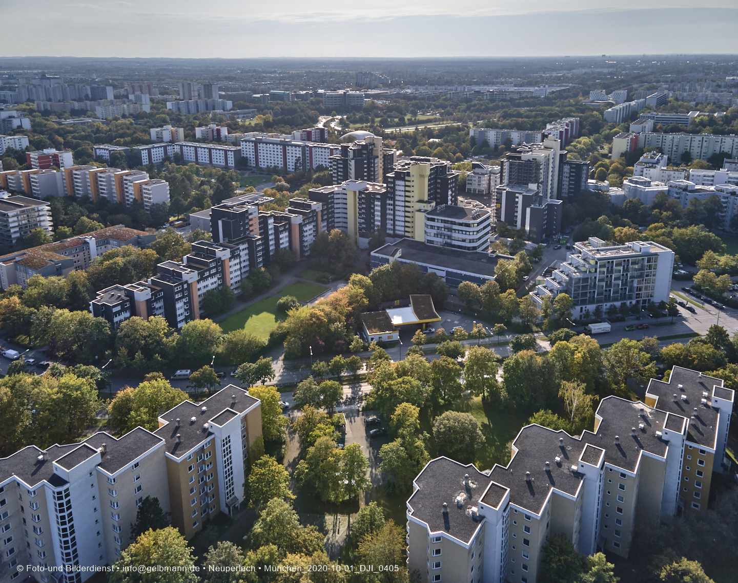 01.01.2020 - Marx-Zentrum und Karl-Marx-Ring 52-62 und Studentenwohnheim in Neuperlach