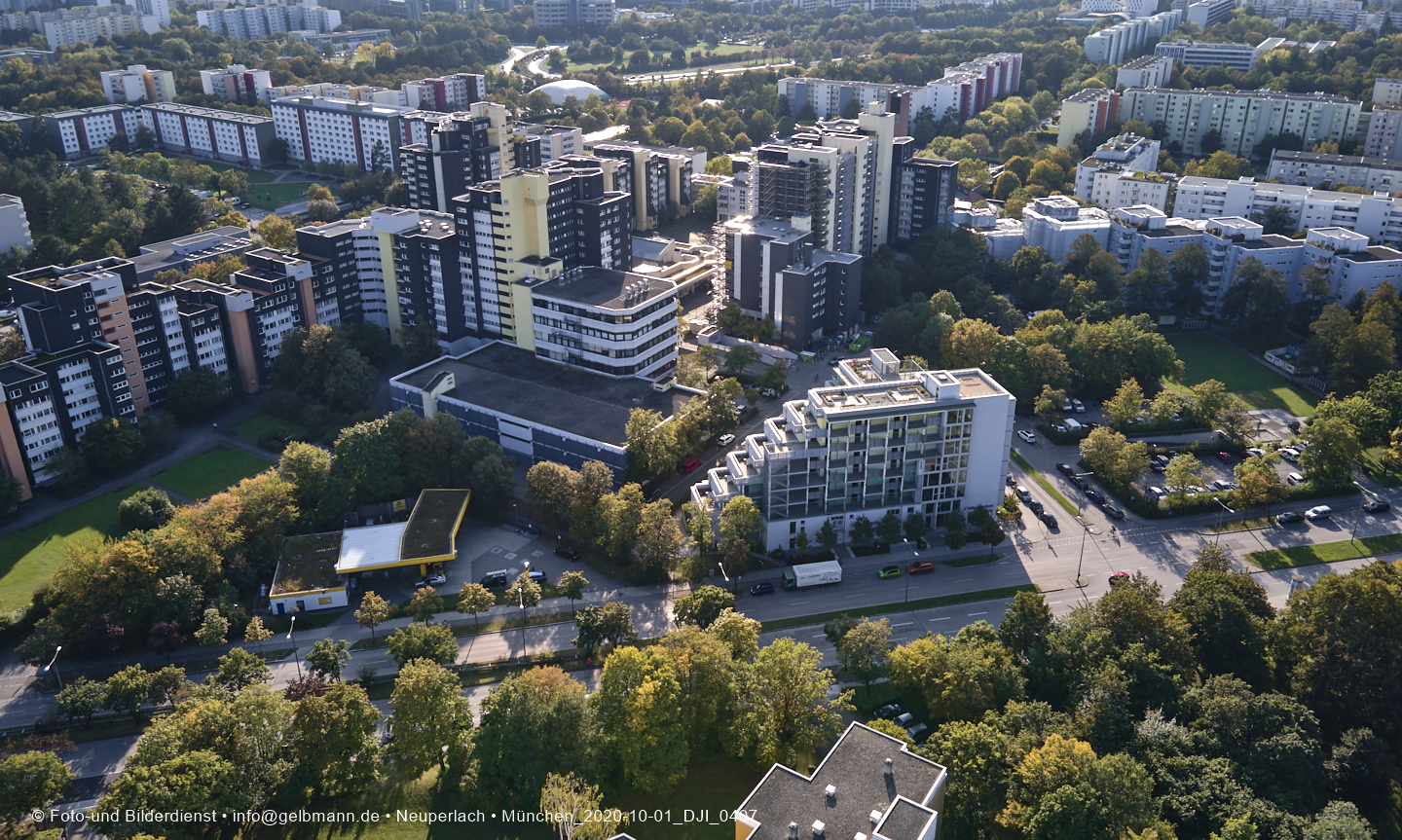 01.01.2020 - Marx-Zentrum und Karl-Marx-Ring 52-62 und Studentenwohnheim in Neuperlach
