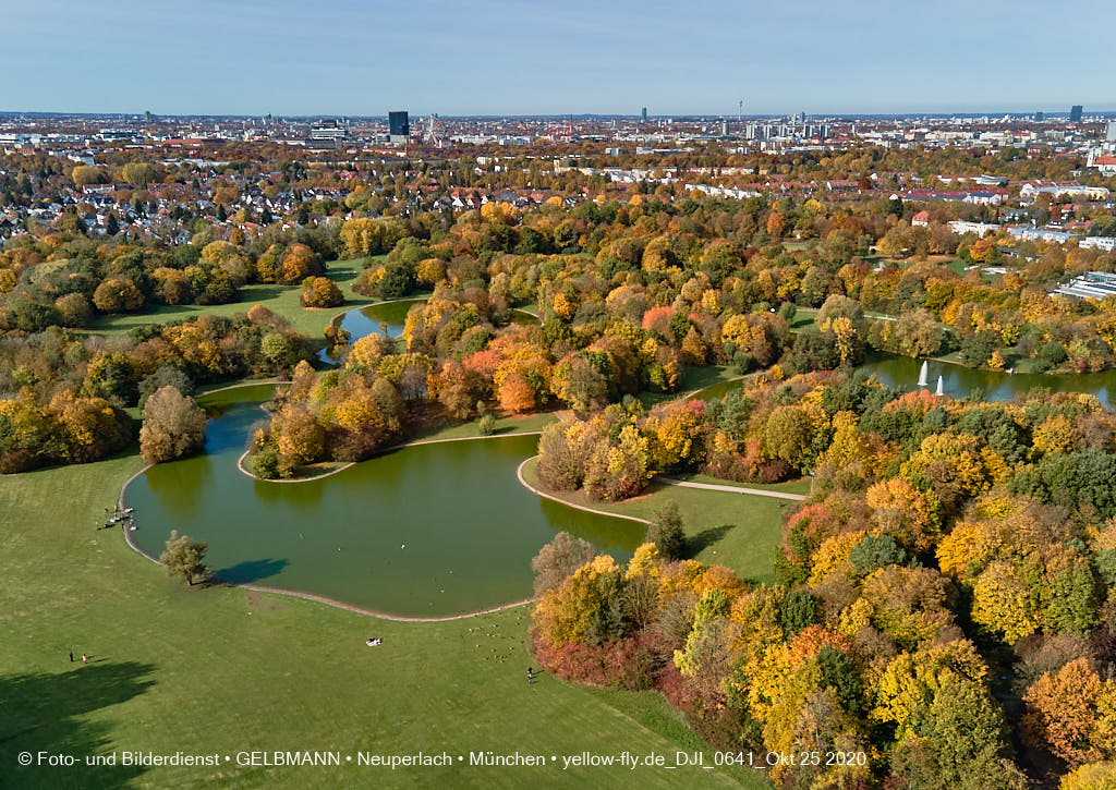 25.10.2020 - Der Ostpark in Neuperlach im Herbst 2020