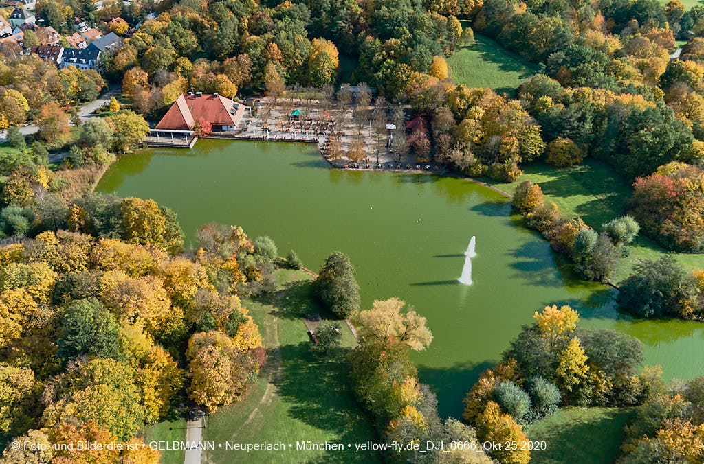 25.10.2020 - Der Ostpark in Neuperlach im Herbst 2020