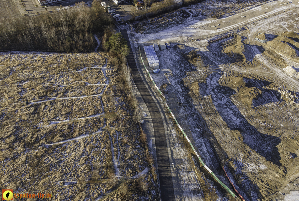 31.12.2020 - Baustelle Alexisquartier und PandionVerde in Neuperlach