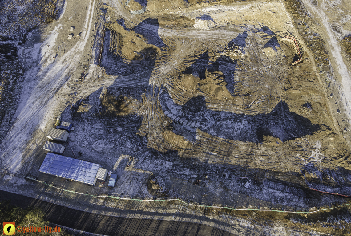 31.12.2020 - Baustelle Alexisquartier und PandionVerde in Neuperlach