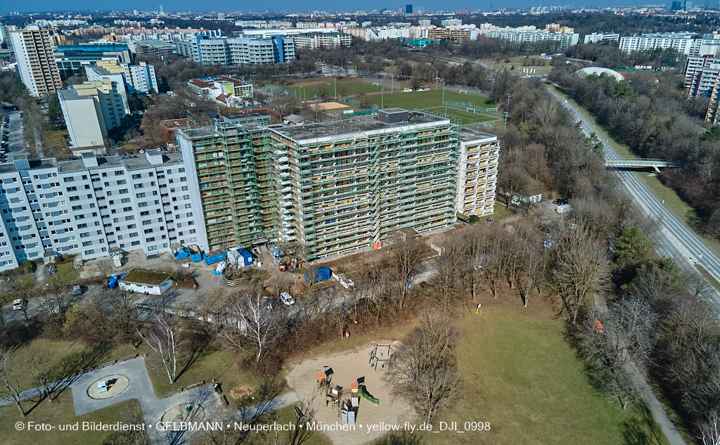 04.03.2021 - Wohnanlage Annette-Kolb-Anger in Neuperlach