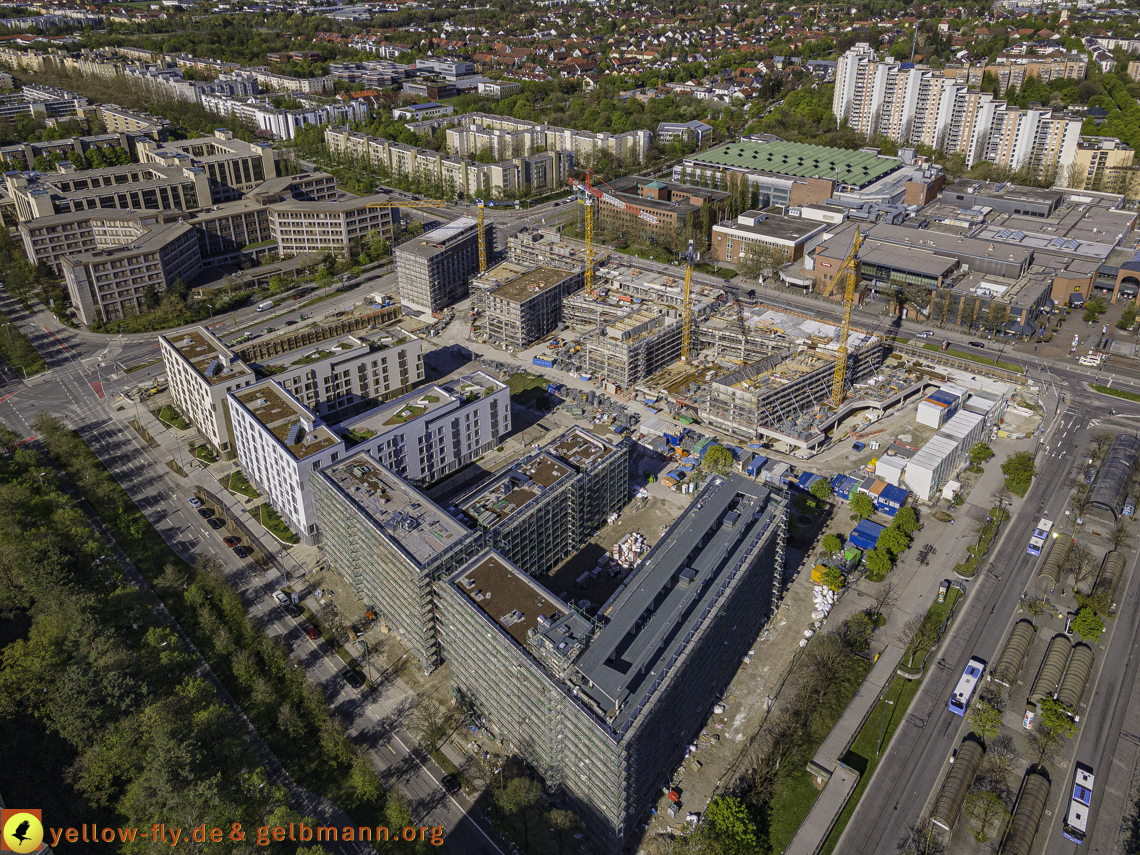 09.05.2021 - Baustelle Loge und Perlach-Plaza in_Neuperlach