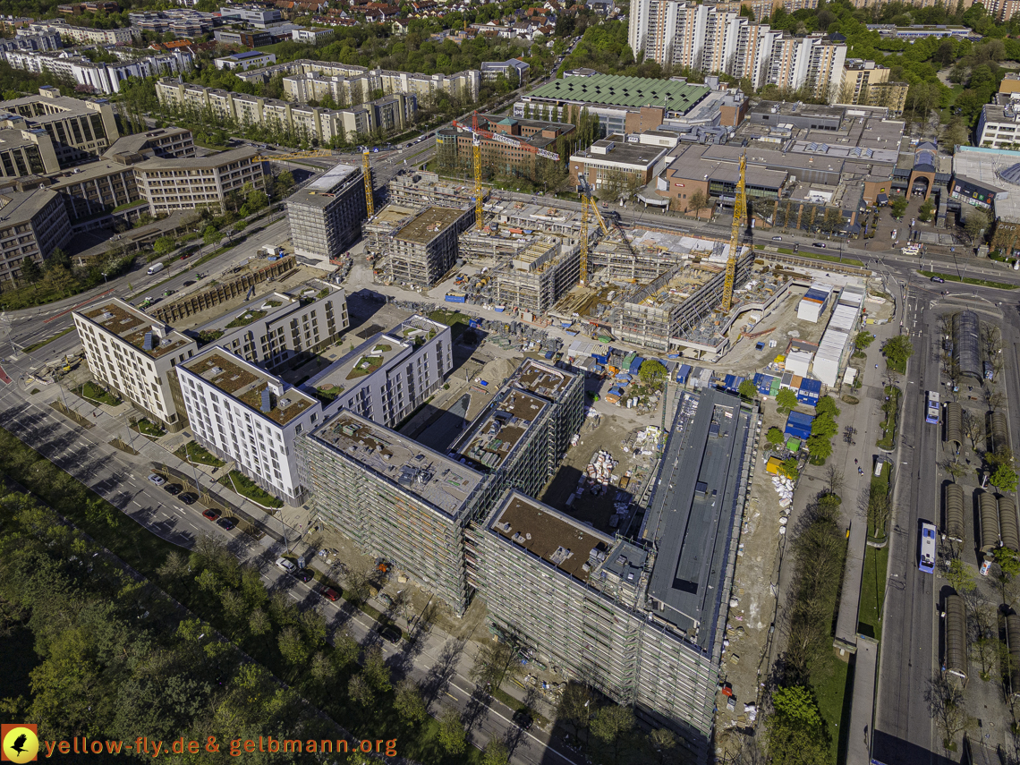 09.05.2021 - Baustelle Loge und Perlach-Plaza in_Neuperlach