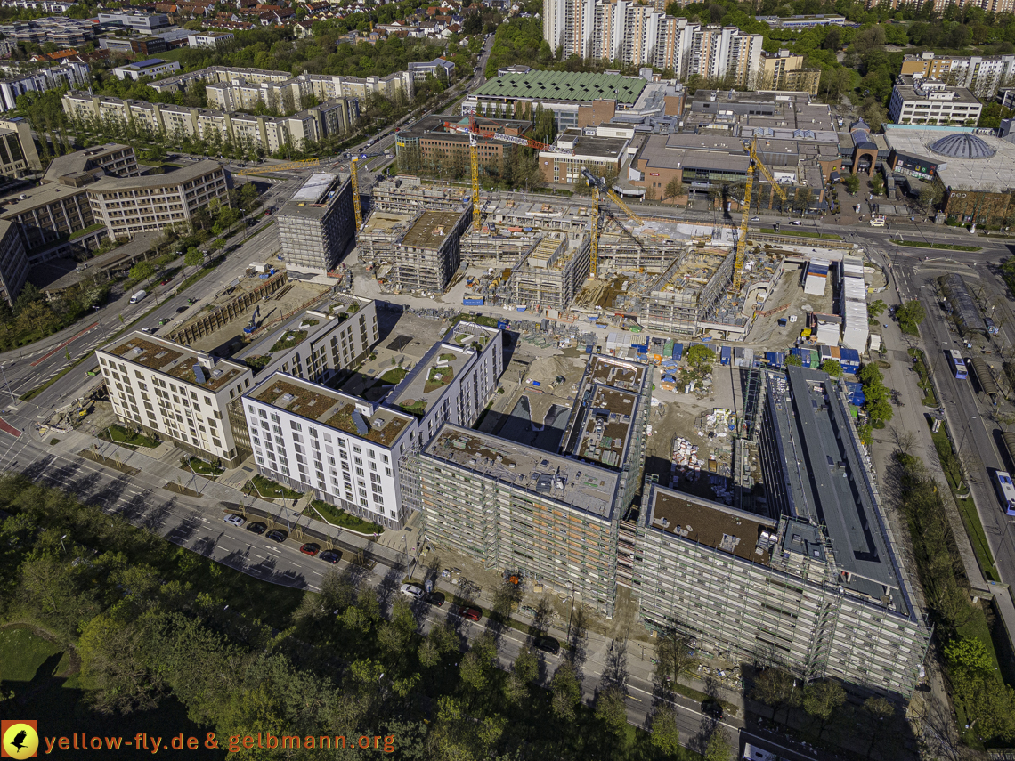 09.05.2021 - Baustelle Loge und Perlach-Plaza in_Neuperlach