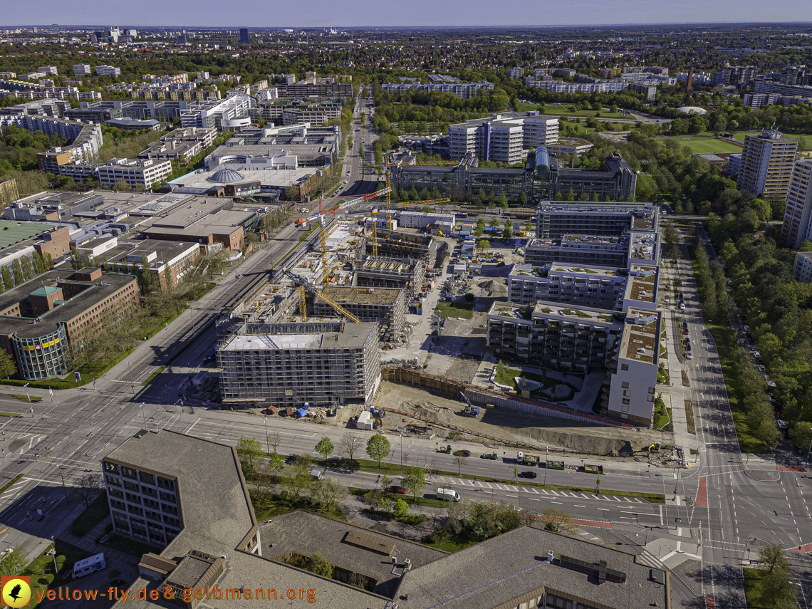 09.05.2021 - Baustelle Loge und Perlach-Plaza in_Neuperlach