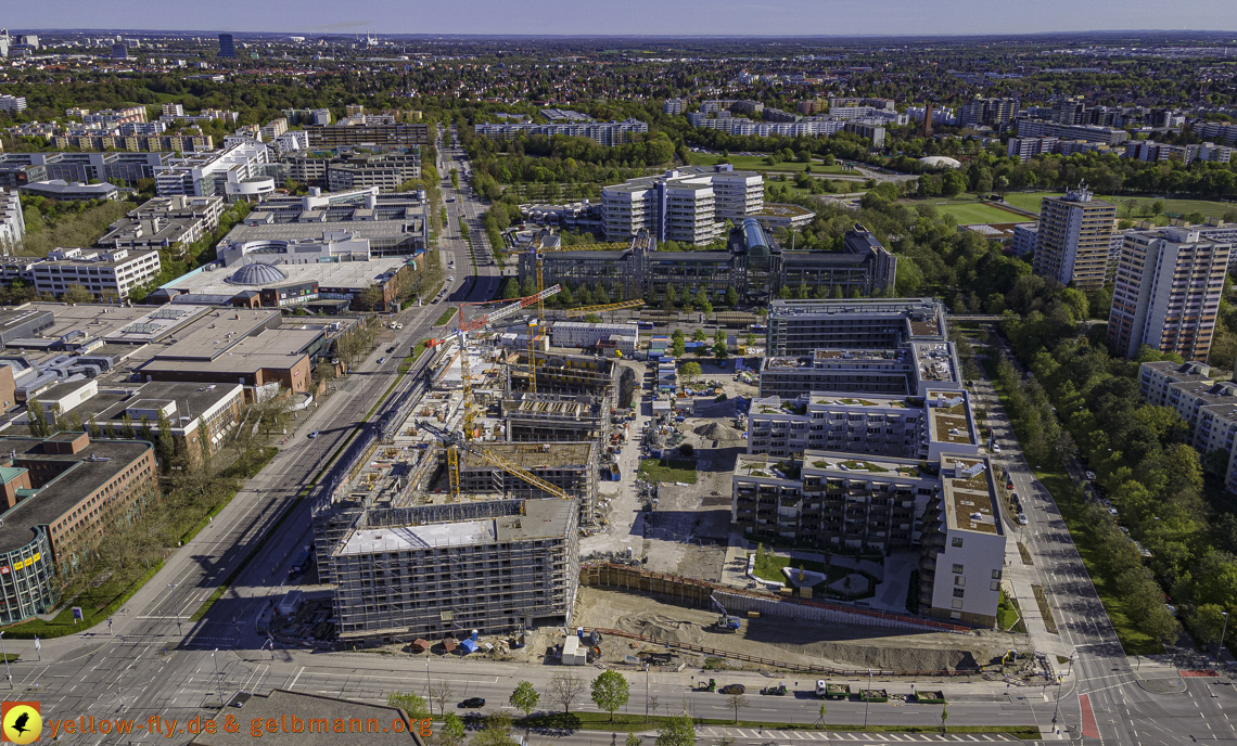 09.05.2021 - Baustelle Loge und Perlach-Plaza in_Neuperlach