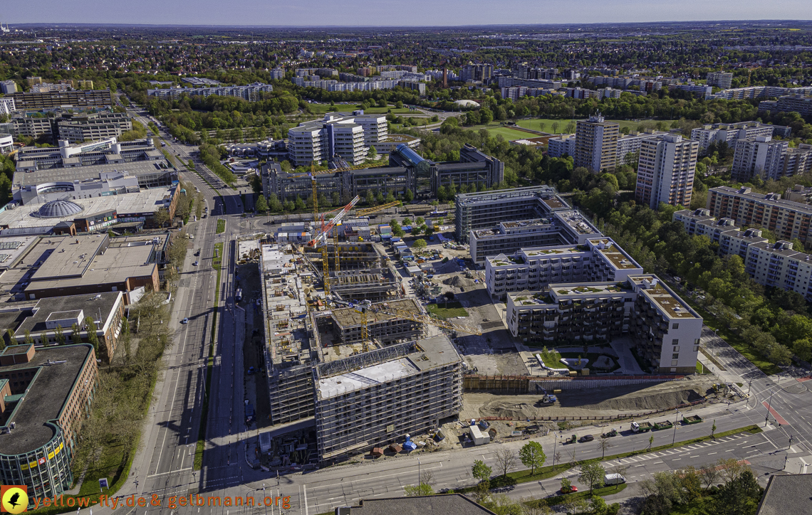 09.05.2021 - Baustelle Loge und Perlach-Plaza in_Neuperlach