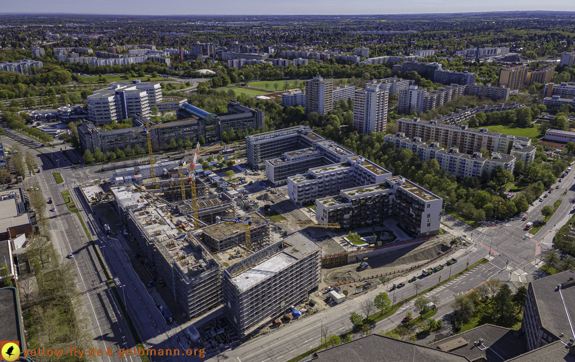 09.05.2021 - Baustelle Loge und Perlach-Plaza in_Neuperlach