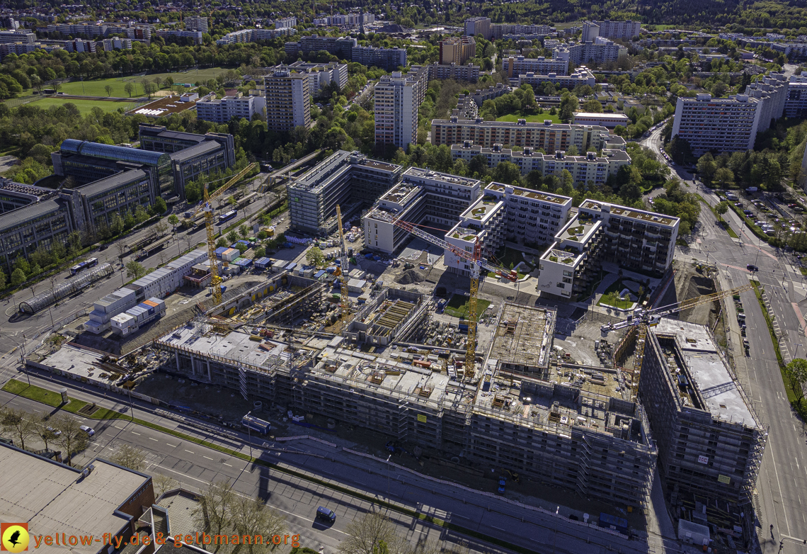 09.05.2021 - Baustelle Loge und Perlach-Plaza in_Neuperlach