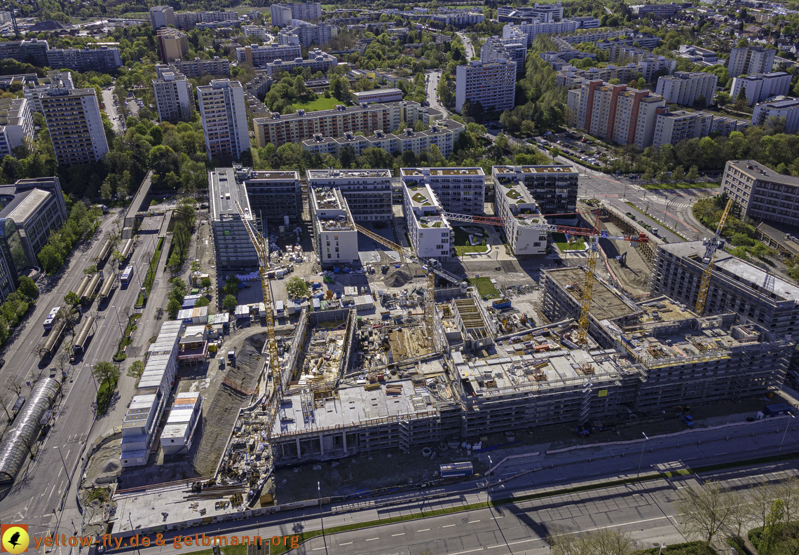 09.05.2021 - Baustelle Loge und Perlach-Plaza in_Neuperlach