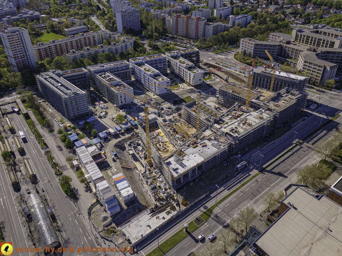 09.05.2021 - Baustelle Loge und Perlach-Plaza in_Neuperlach