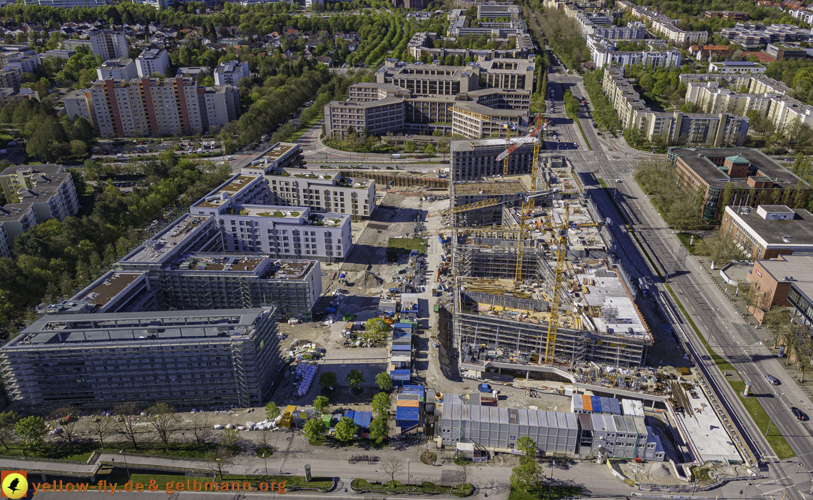 09.05.2021 - Baustelle Loge und Perlach-Plaza in_Neuperlach