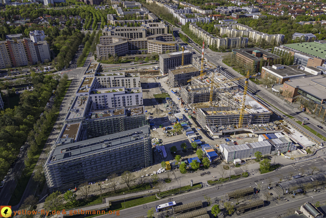 09.05.2021 - Baustelle Loge und Perlach-Plaza in_Neuperlach