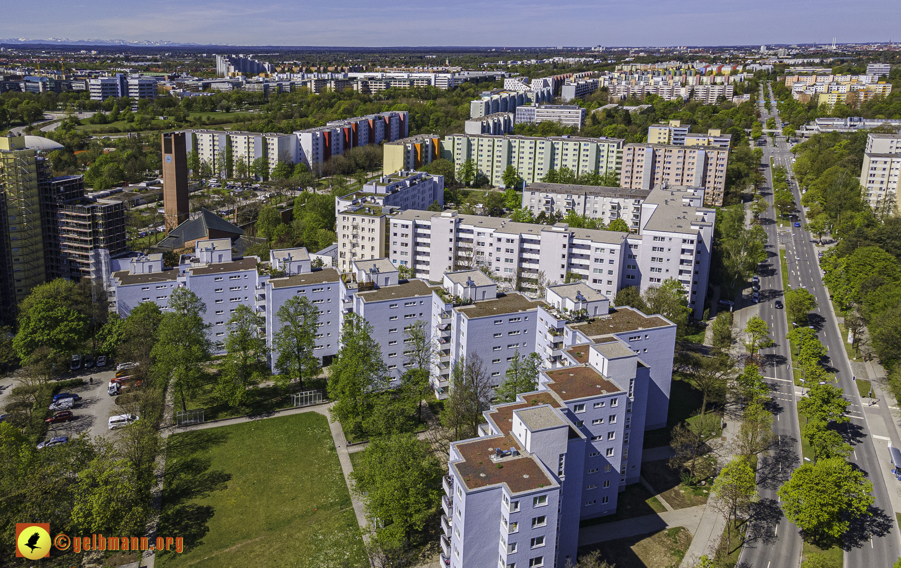 09.05.2021 - Neuperlach Zentrum und Umgebung
