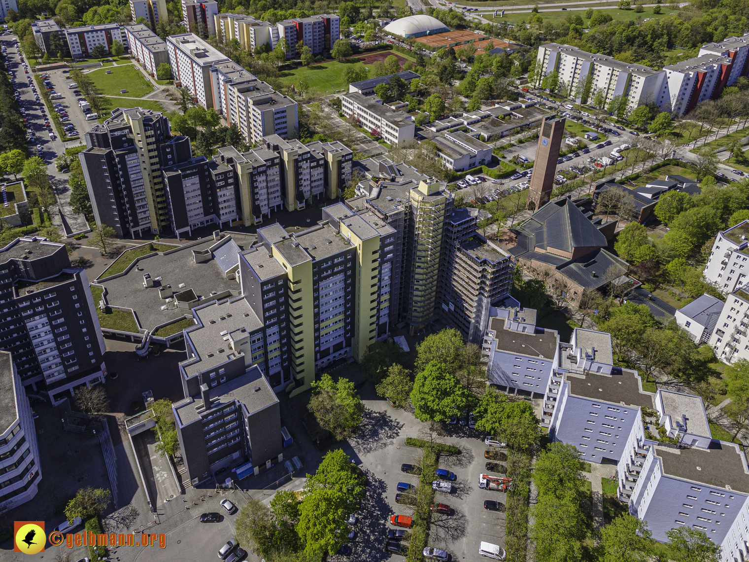 09.05.2021 - Neuperlach Zentrum und Umgebung