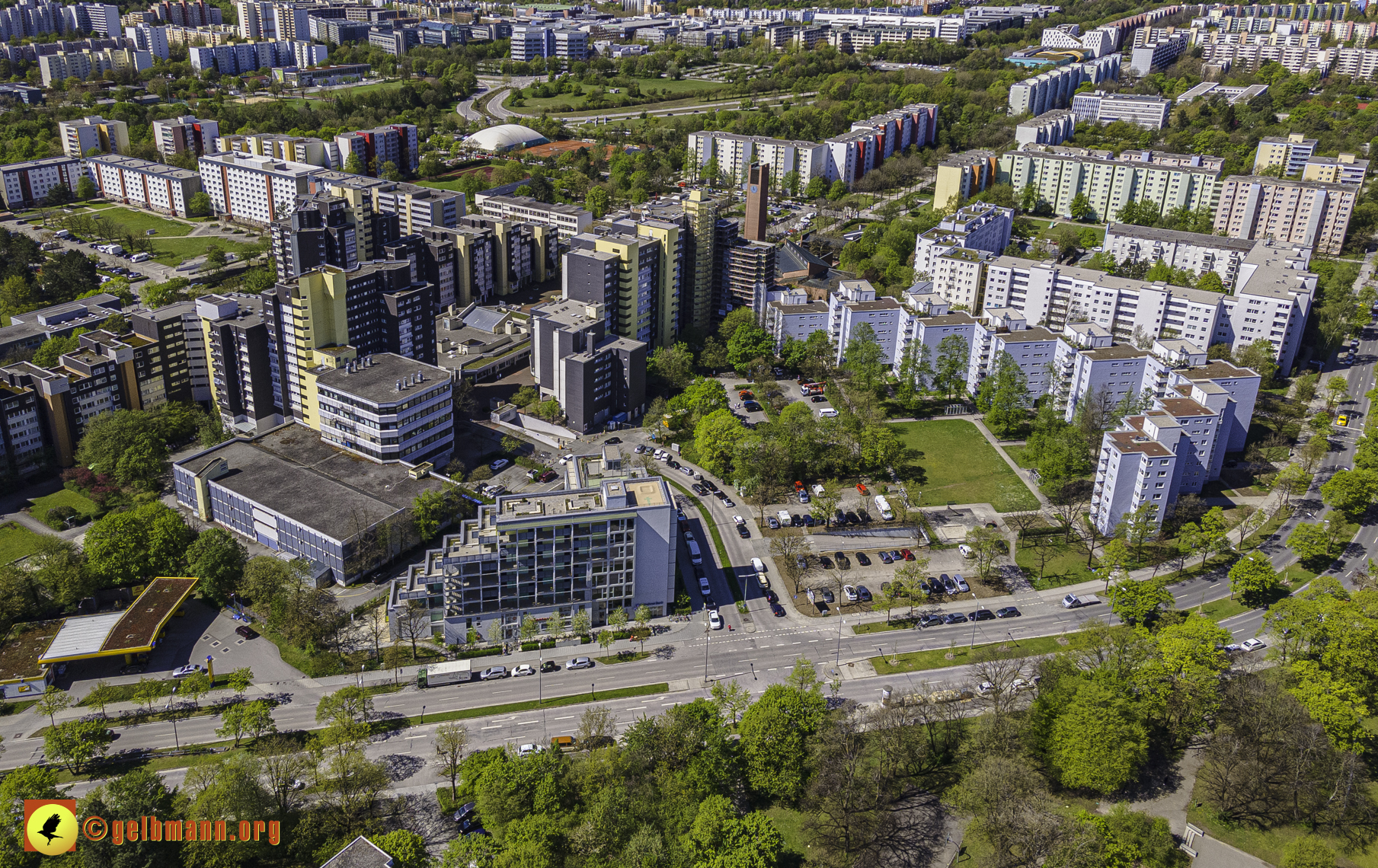 09.05.2021 - Neuperlach Zentrum und Umgebung