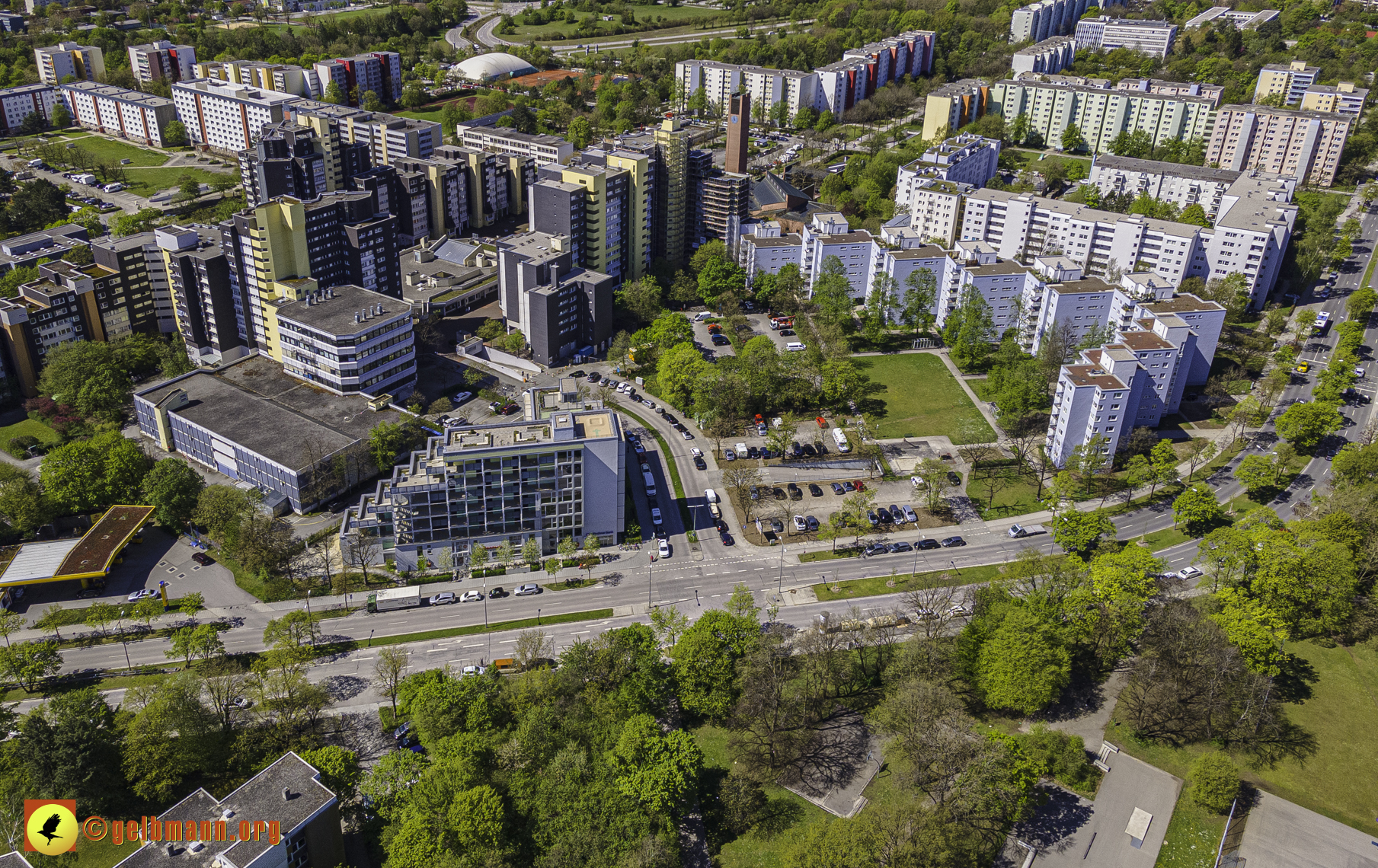 09.05.2021 - Neuperlach Zentrum und Umgebung