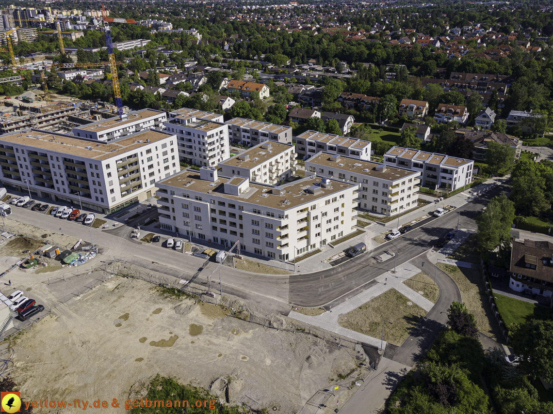 21.05.2021 - Baustelle Alexisquartier udn PAndion Verde in Neuperlach