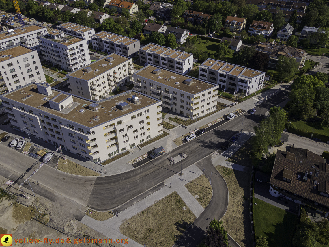 21.05.2021 - Baustelle Alexisquartier udn PAndion Verde in Neuperlach