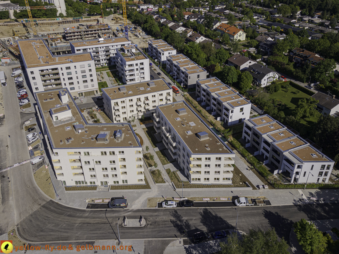 21.05.2021 - Baustelle Alexisquartier udn PAndion Verde in Neuperlach