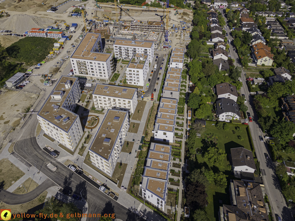 21.05.2021 - Baustelle Alexisquartier udn PAndion Verde in Neuperlach