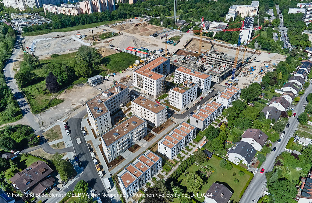 15.06.2021 - Alexisquartier und Pandionverde in Neuperlach