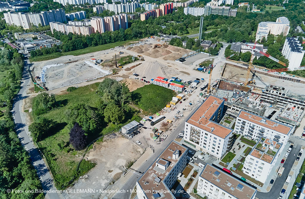 15.06.2021 - Alexisquartier und Pandionverde in Neuperlach