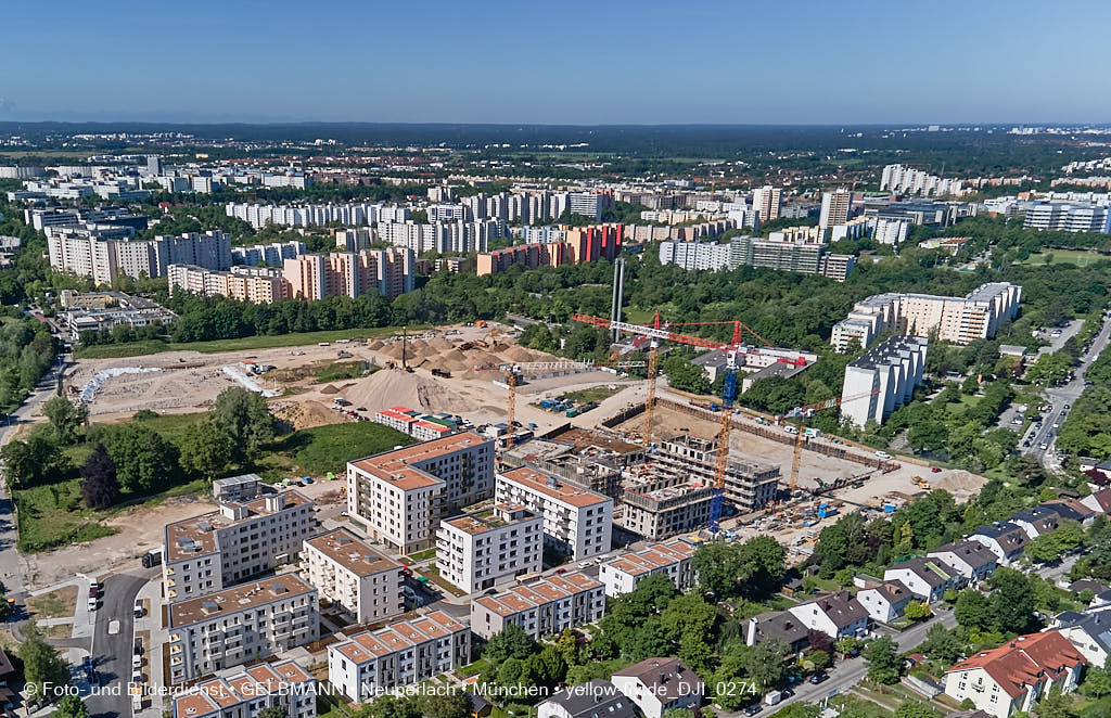 15.06.2021 - Alexisquartier und Pandionverde in Neuperlach