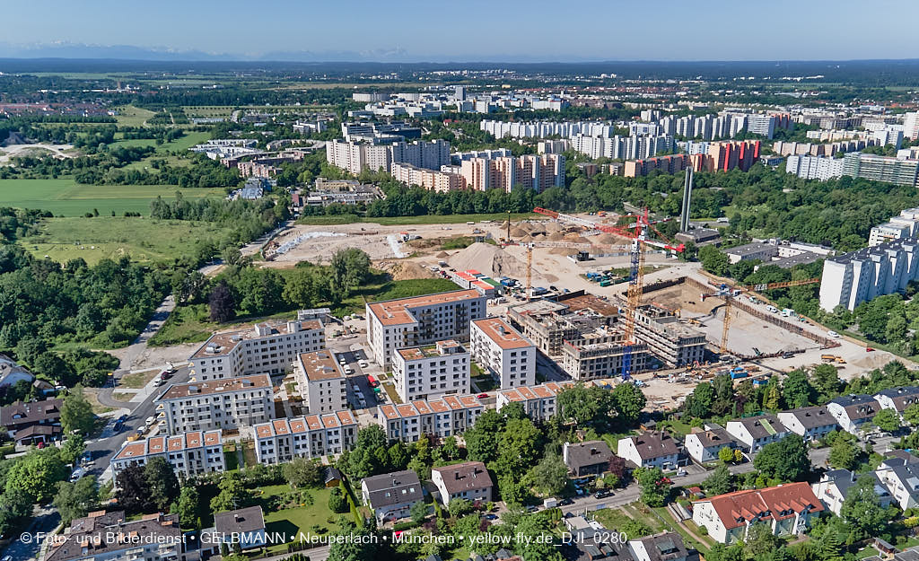 15.06.2021 - Alexisquartier und Pandionverde in Neuperlach