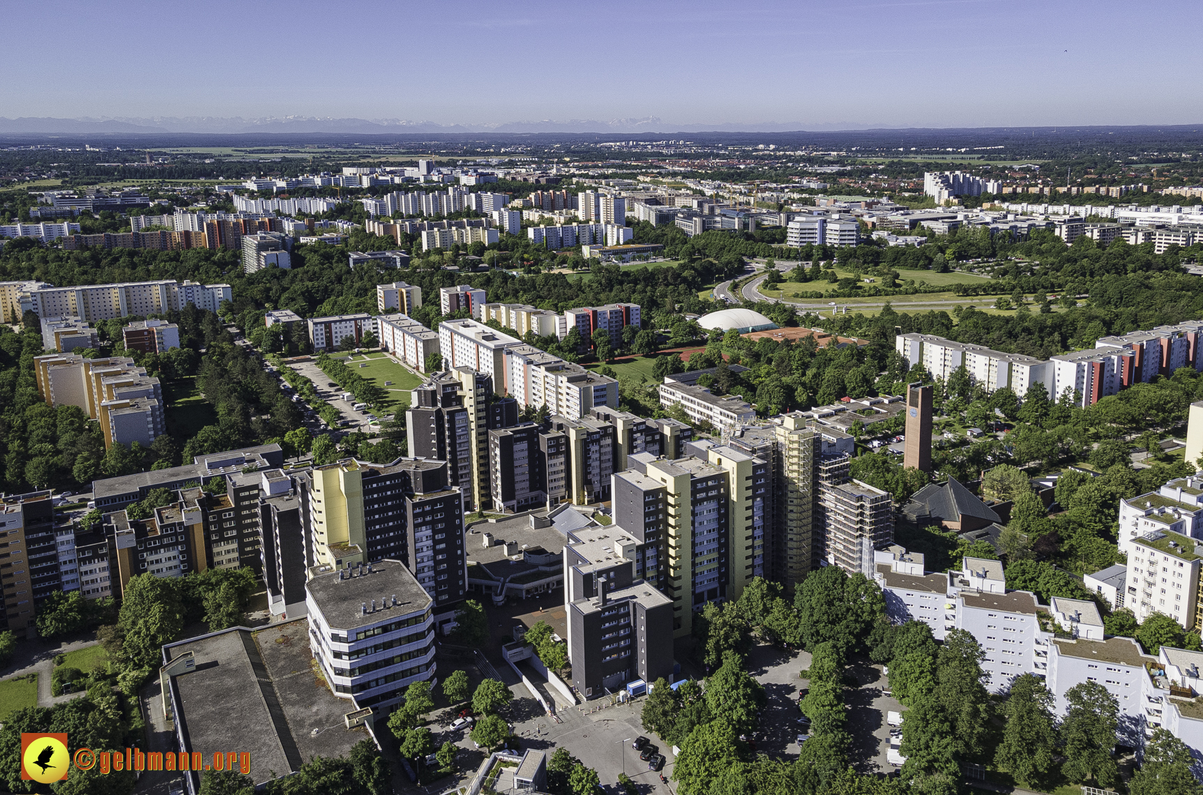 15.06.2021 - Luftbilder vom Marx-Zentrum und dem Karl-Marx-Ring 52-62