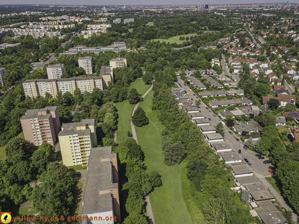 28.06.2021 - Karl-Marx-Ring und Umgebung in Neuperlach