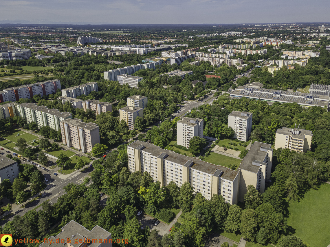 28.06.2021 - Karl-Marx-Ring und Umgebung in Neuperlach