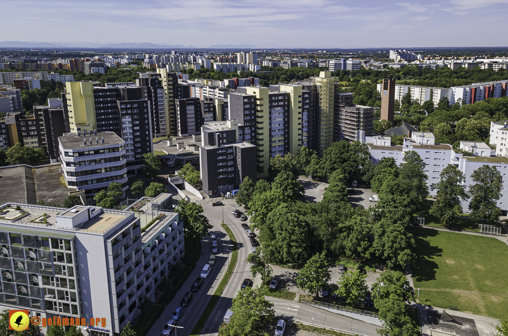 28.06.2021 - Luftbilder vom Marx-Zentrum und dem Karl-Marx-Ring 52-62