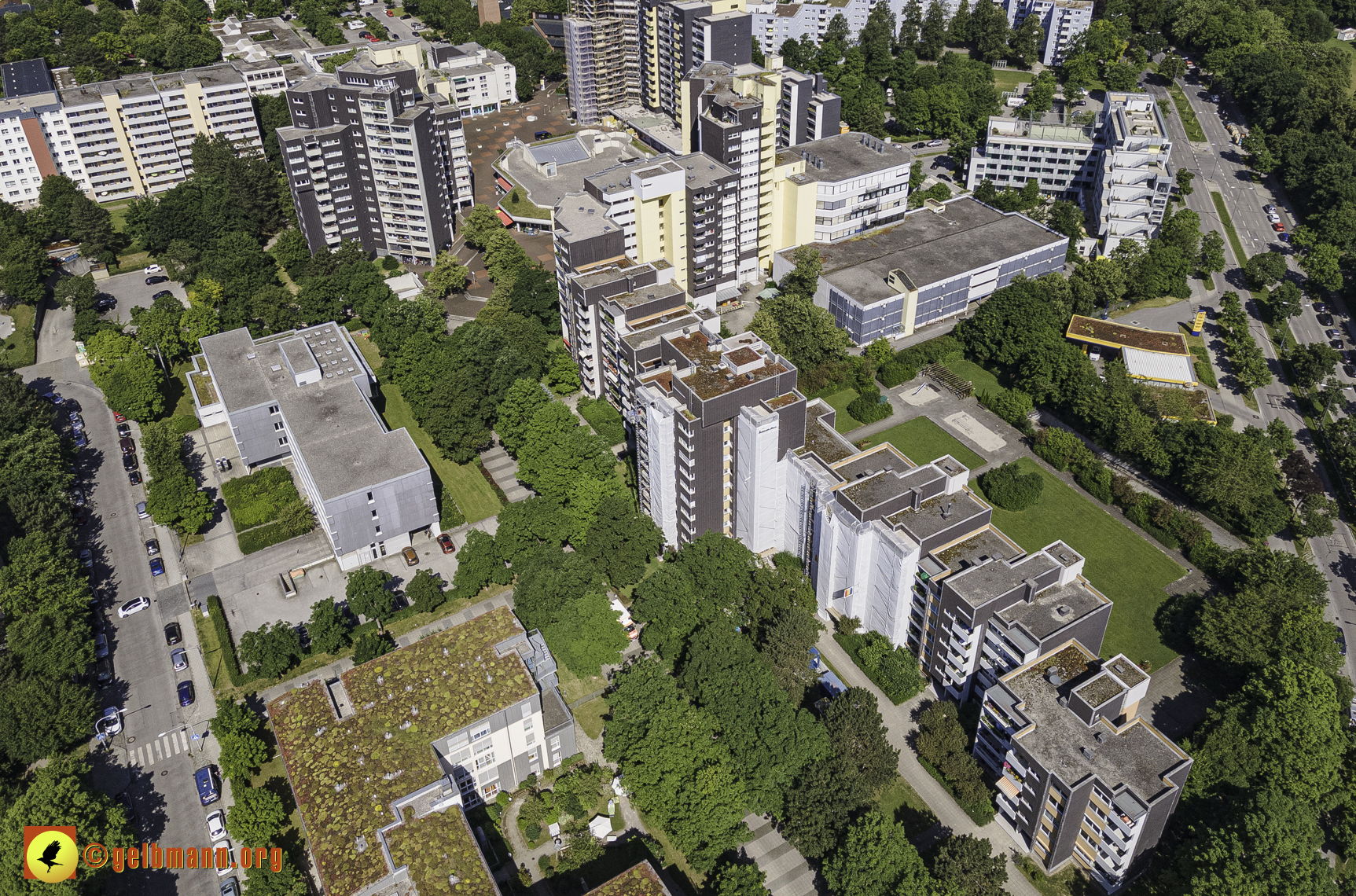 28.06.2021 - Luftbilder vom Marx-Zentrum und dem Karl-Marx-Ring 52-62