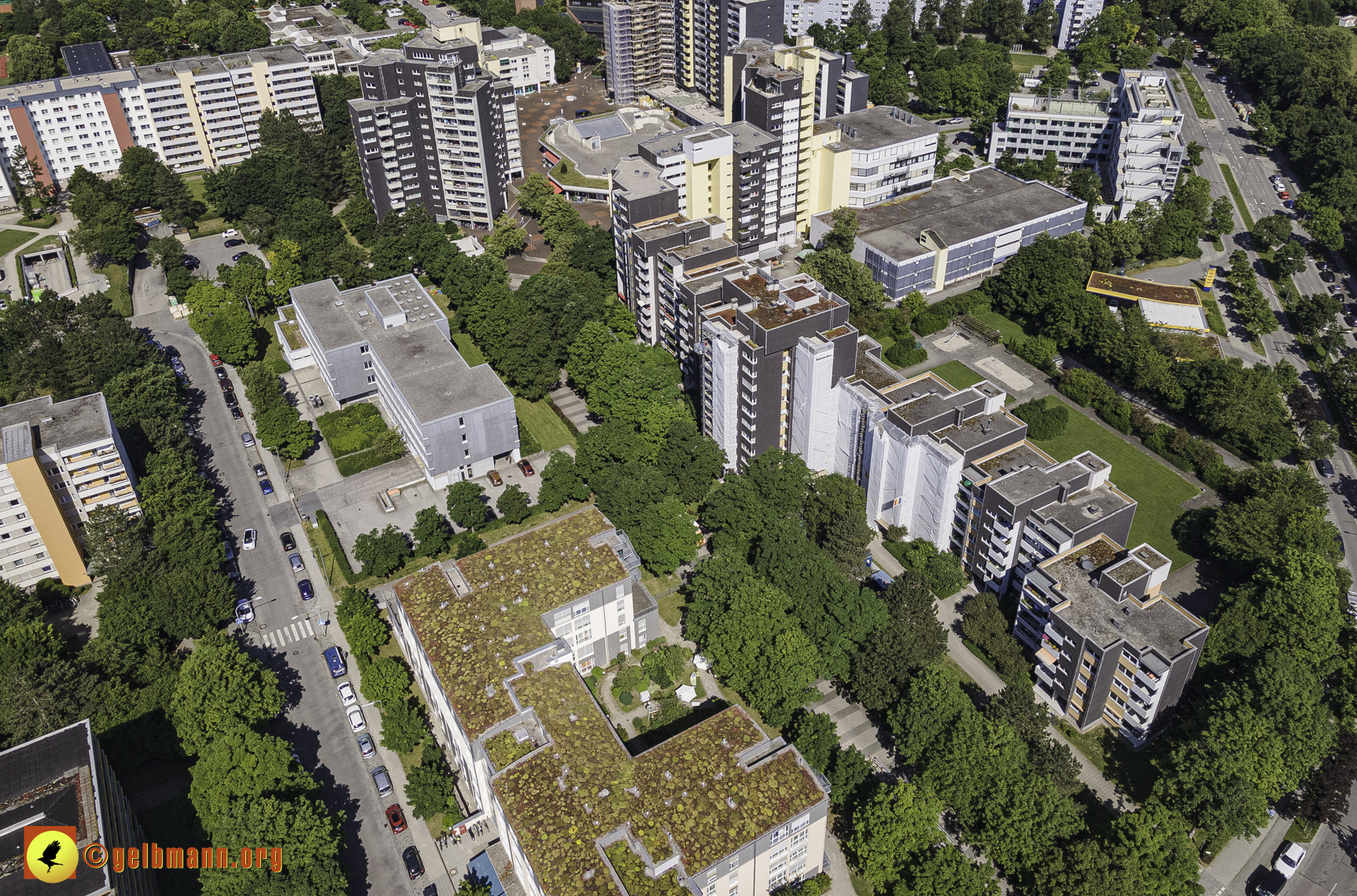 28.06.2021 - Luftbilder vom Marx-Zentrum und dem Karl-Marx-Ring 52-62