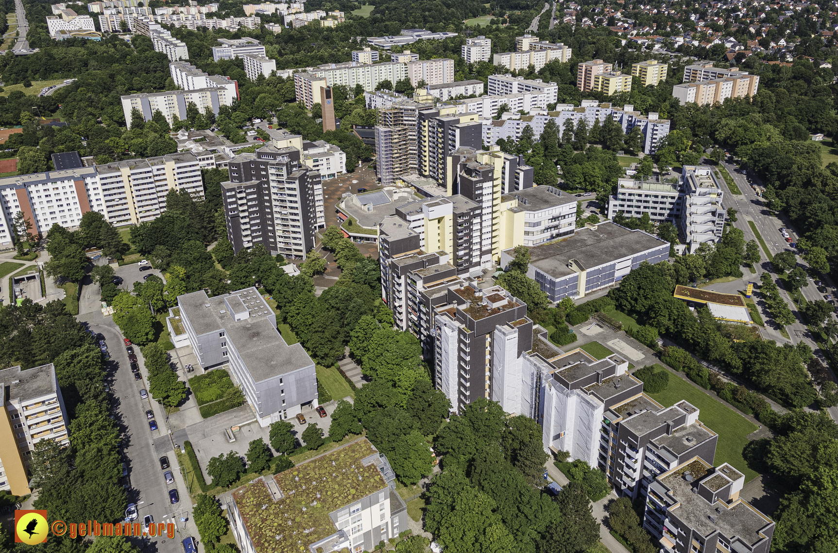 28.06.2021 - Luftbilder vom Marx-Zentrum und dem Karl-Marx-Ring 52-62