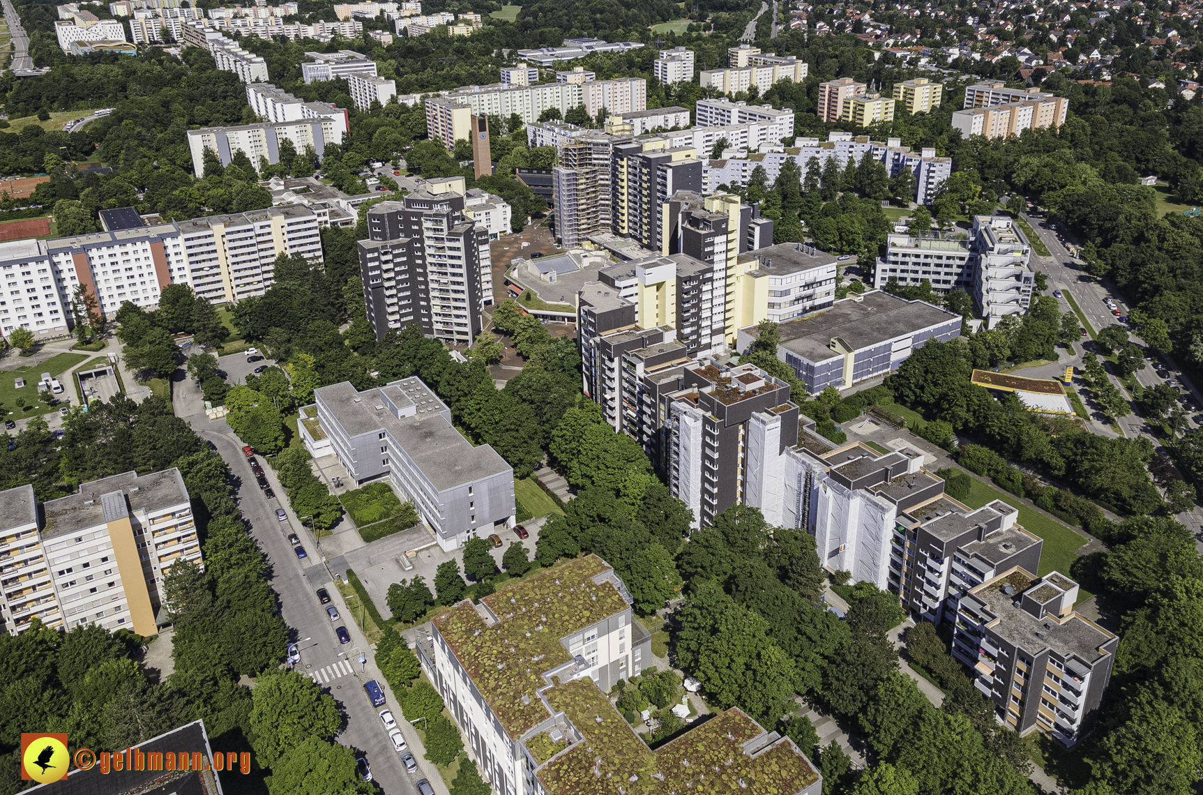 28.06.2021 - Luftbilder vom Marx-Zentrum und dem Karl-Marx-Ring 52-62