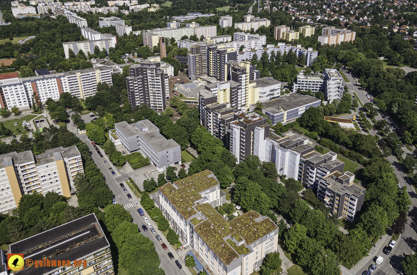 28.06.2021 - Luftbilder vom Marx-Zentrum und dem Karl-Marx-Ring 52-62