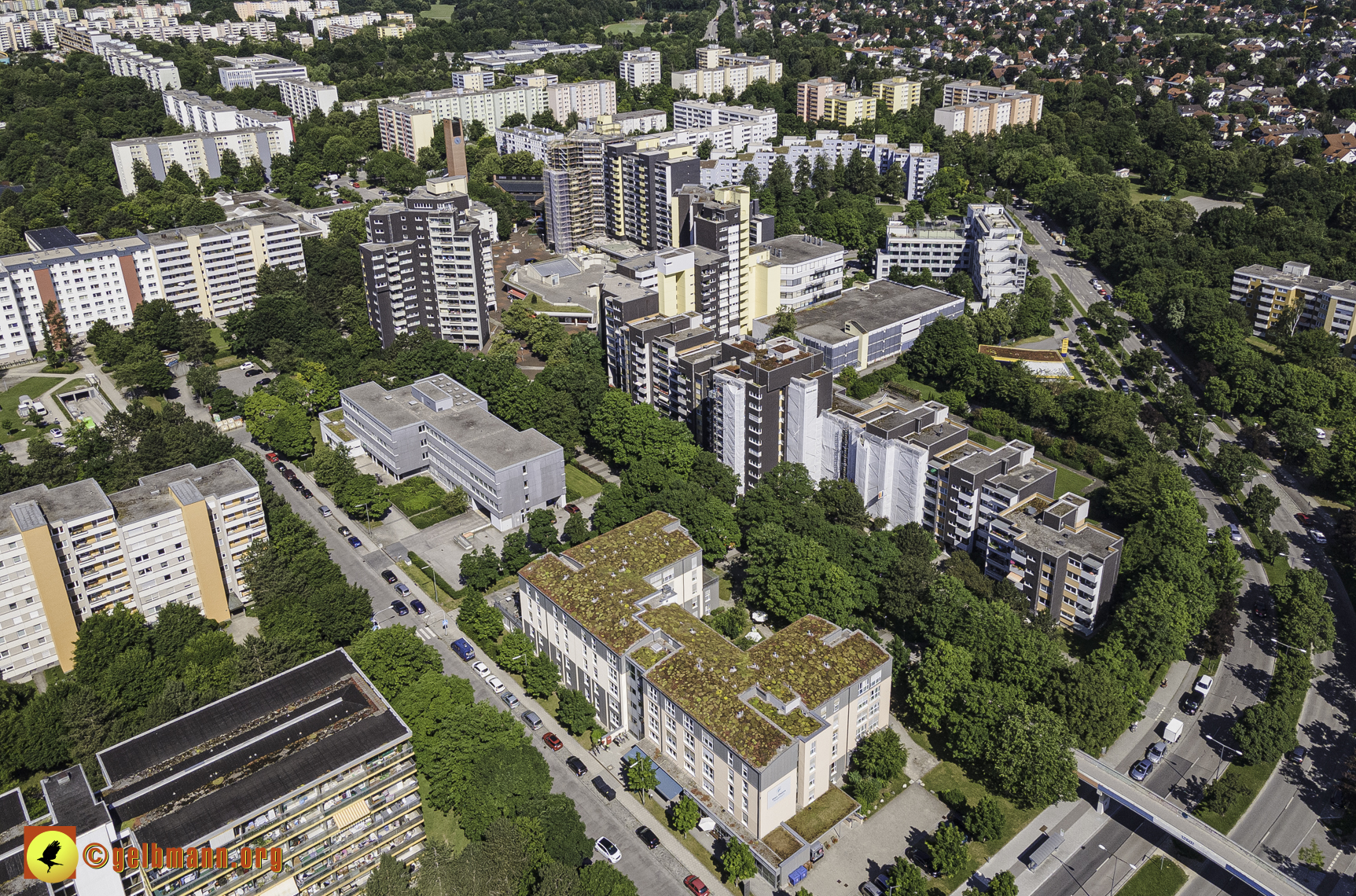 28.06.2021 - Luftbilder vom Marx-Zentrum und dem Karl-Marx-Ring 52-62