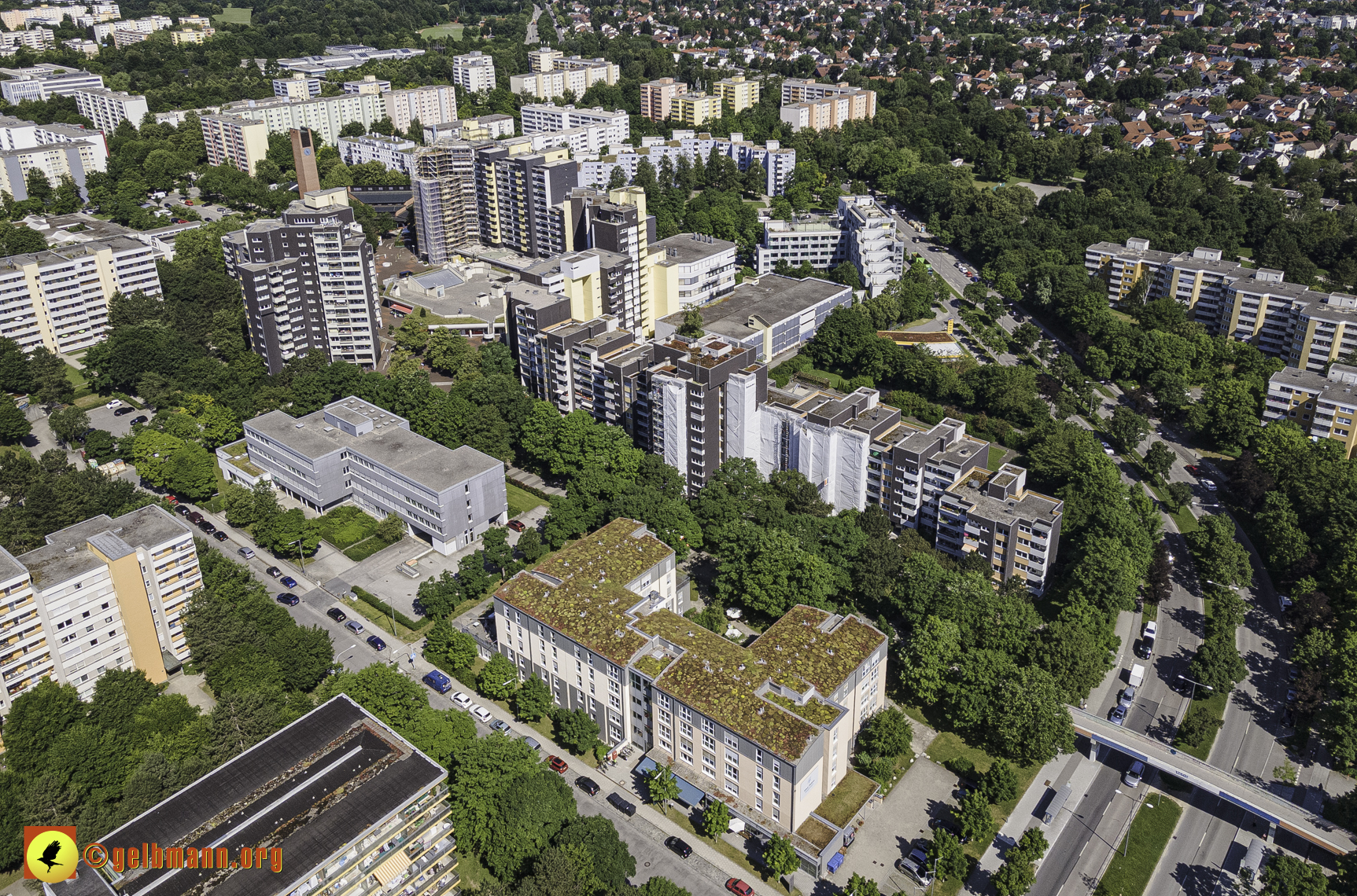28.06.2021 - Luftbilder vom Marx-Zentrum und dem Karl-Marx-Ring 52-62
