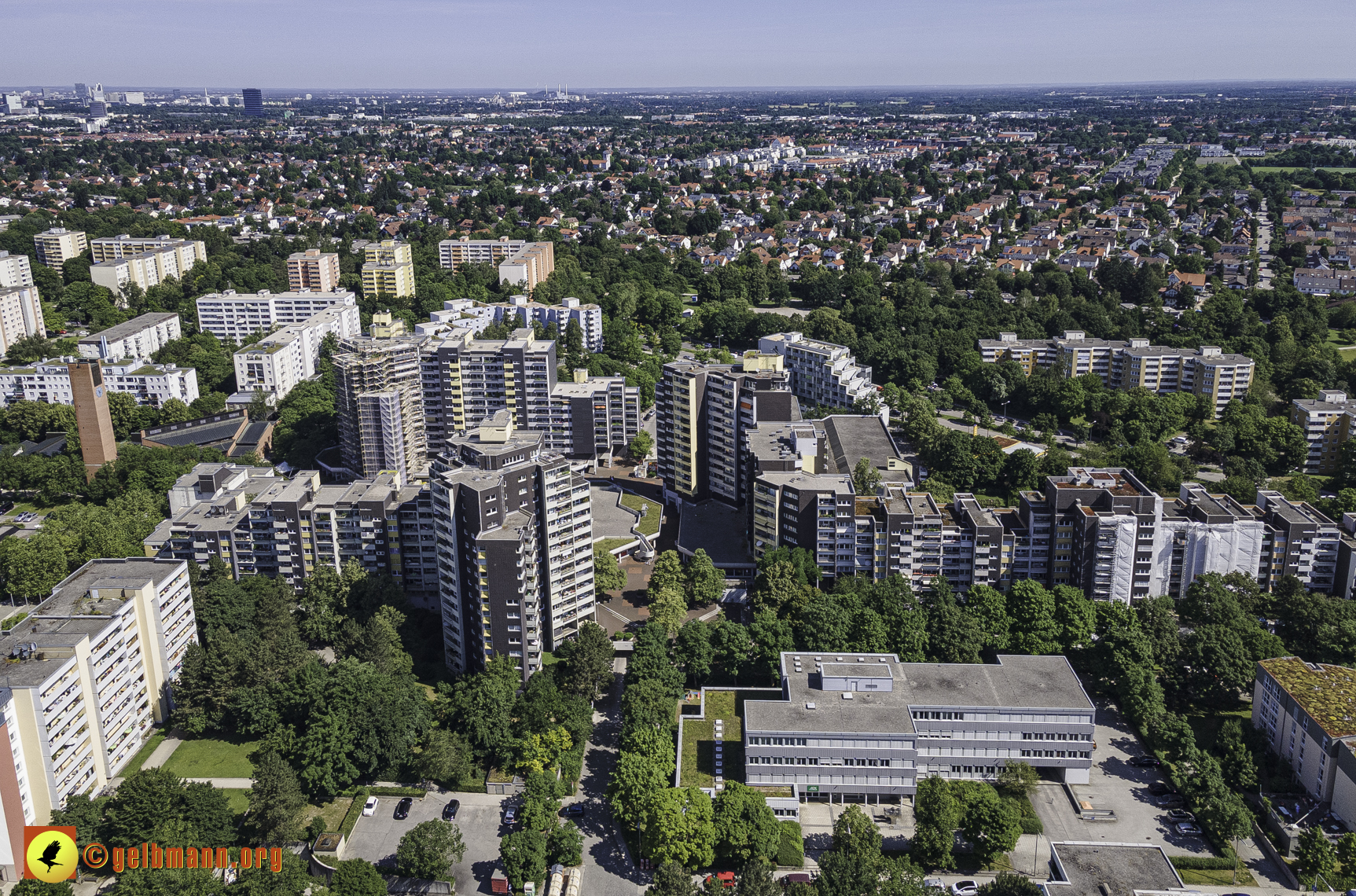 28.06.2021 - Luftbilder vom Marx-Zentrum und dem Karl-Marx-Ring 52-62