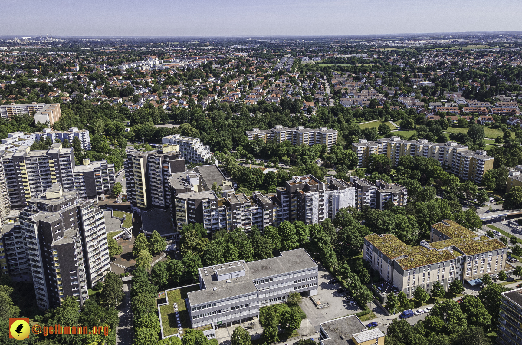 28.06.2021 - Luftbilder vom Marx-Zentrum und dem Karl-Marx-Ring 52-62