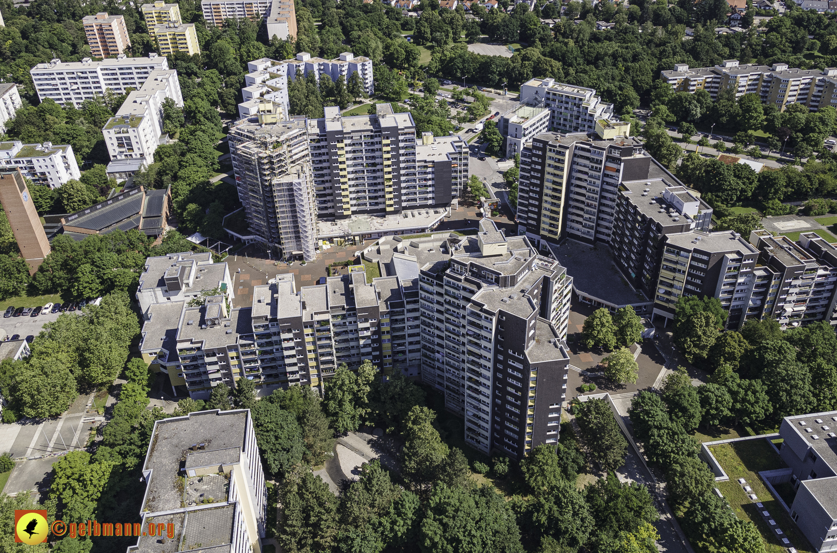 28.06.2021 - Luftbilder vom Marx-Zentrum und dem Karl-Marx-Ring 52-62