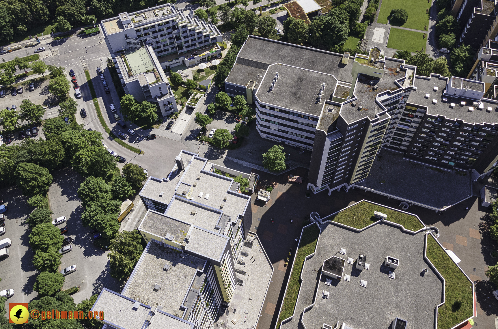 28.06.2021 - Luftbilder vom Marx-Zentrum und dem Karl-Marx-Ring 52-62